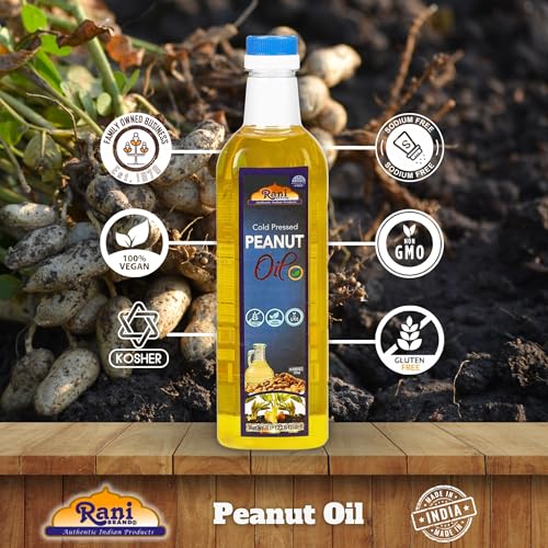 image for Rani Brand Authentic Indian Products Rani Peanut Oil 33.8 Ounce (1 Lit