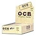 OCB Organic Hemp Unbleached Rolling Papers 1 1/4 UNFLAVORED Flavor Pack of 24