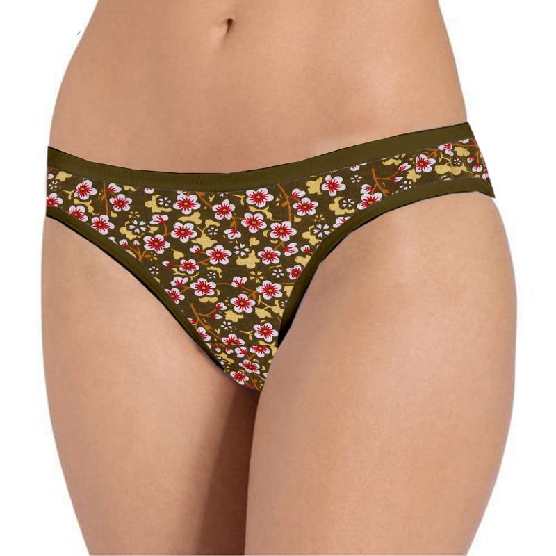 Image of Ladies Panties Cotton - Underwear Combo - Lingeries & Hipsters Panty Set Combo Pack (Colors May Vary)