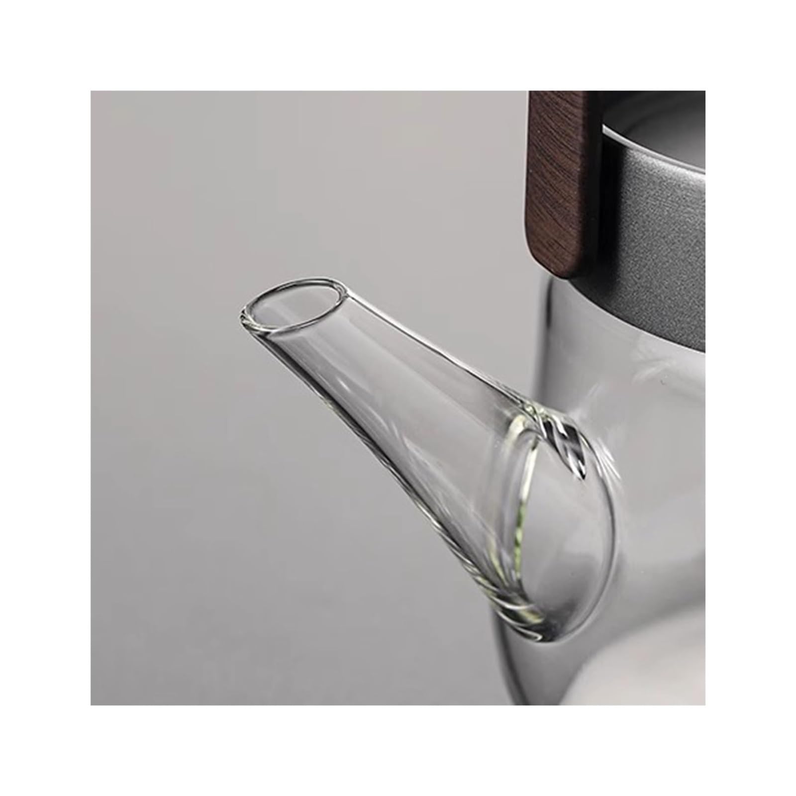 Teiera Stufa elettrica silenziosa intelligente in ceramica Macchina for cucinare il tè Teiera in vetro for acqua bollente Set da Speciale fornello for
