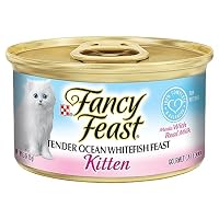 FANCY FEAST Kitten Ocean Whitefish Wet Cat Food 24x85g