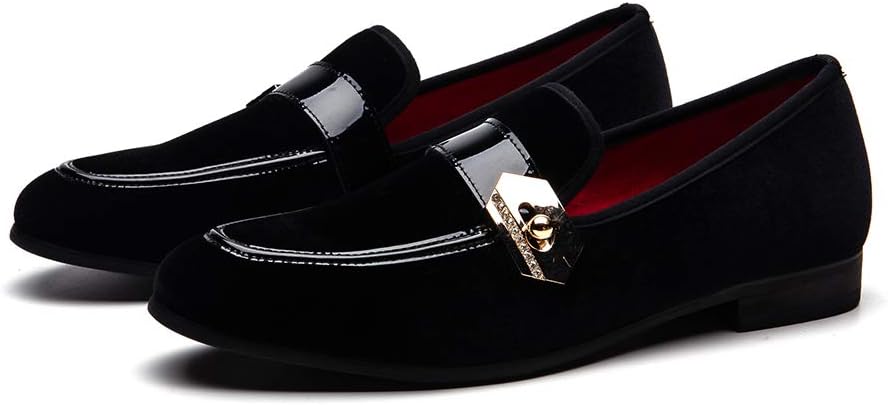JITAI Men's Lindford Moc Toe Bit Slip-on Penny Loafer Party Shoes - Image 4