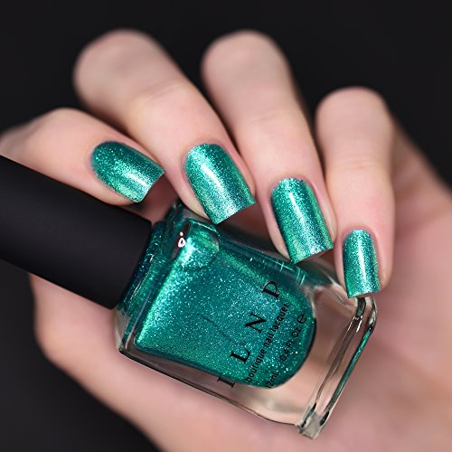 Image of ILNP Funhouse - Carribean Green Ultra Metallic Bright Nail Polish