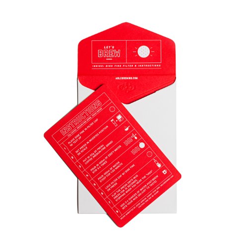 Able Disk (Fine) For Aeropress: The Original Reusable Stainless Steel Coffee Filter - Usa Made #TOP2