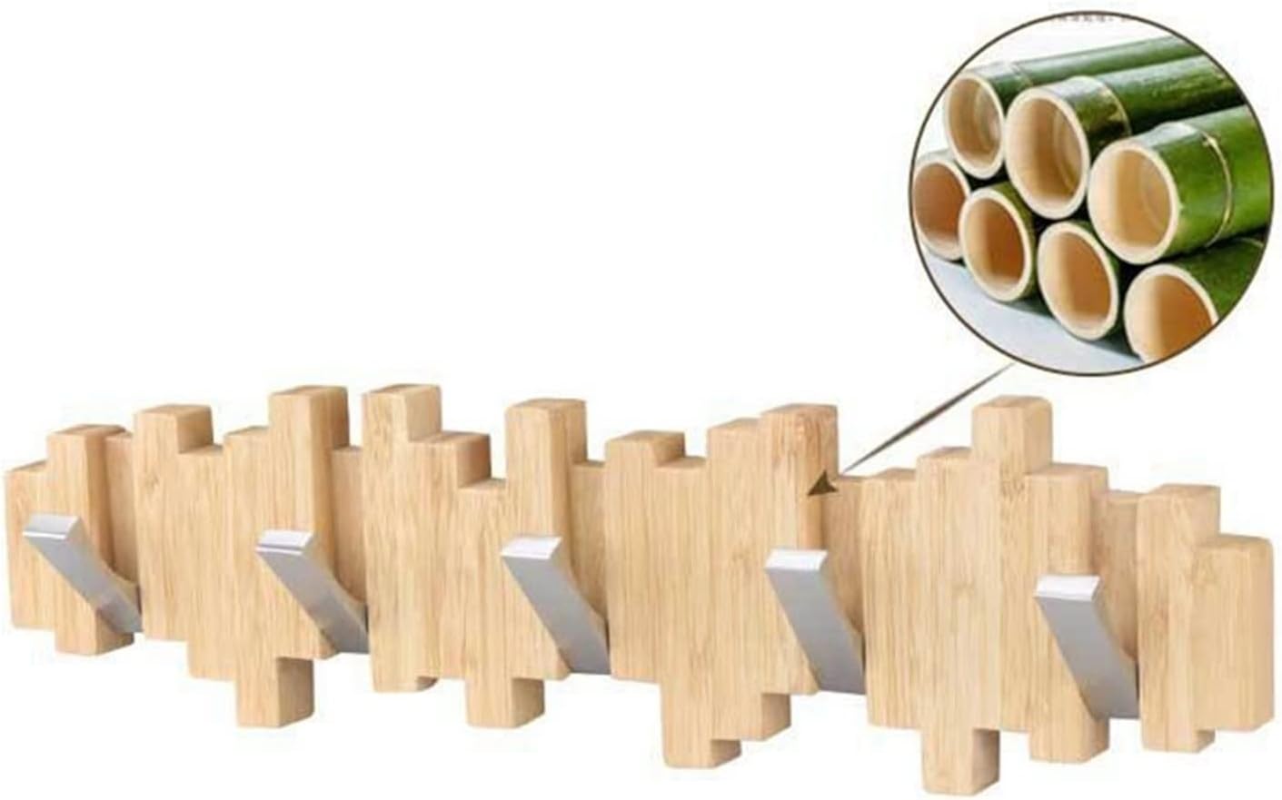 Wall Mounted Coat Rack Foldable Minimalist Wall Decoration Coat Rack Hanger Row Hook Door Wall Key Hooks Clothes Hanging Decor Coat Rack Tree