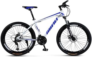 Mountain Bike Adult Mountain Bike 26 inch 30 Speed One Wheel Off-Road Variable Speed Shock Absorber Men and Women Bicycle Bicycle,C,36 Speed