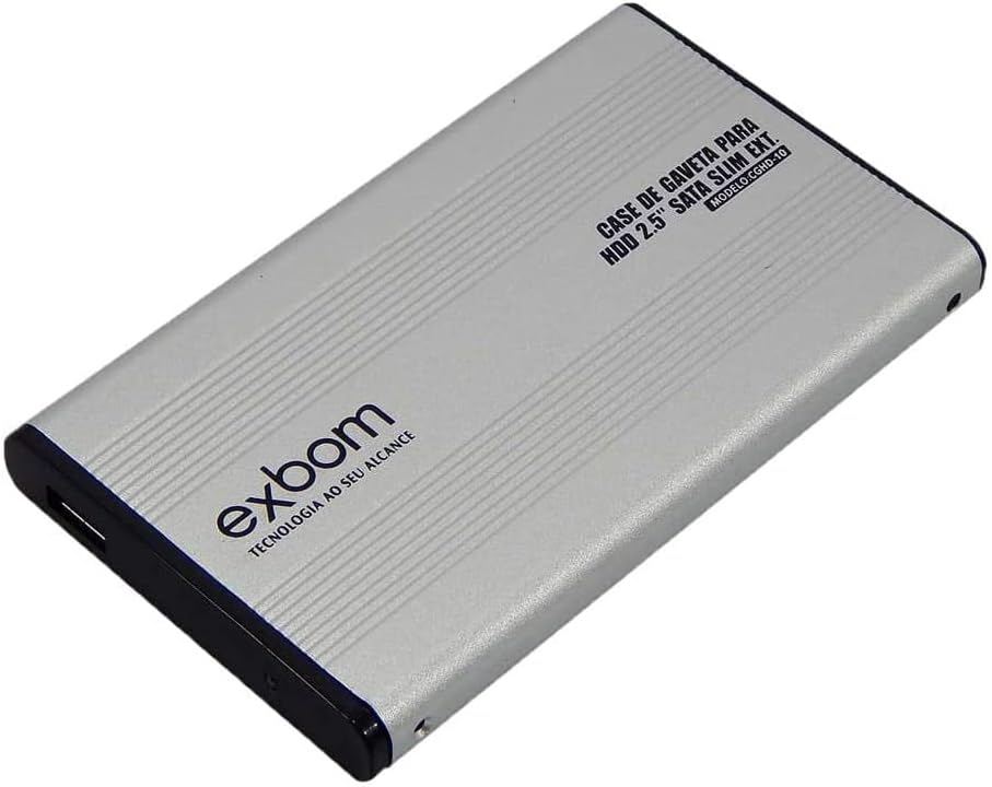 Exbom Case de Gaveta para HD Externo 2.5" Review: Testado 7 dias