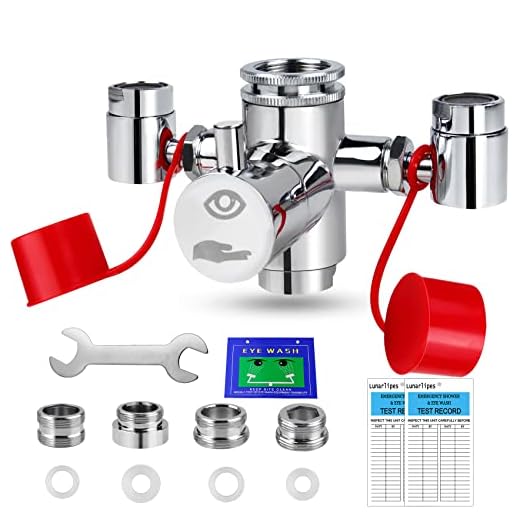 Emergency Faucet Mounted Eyewash Station Kit