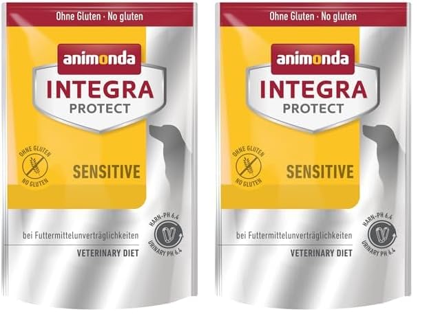 Integra Protect Hundefutter Sensitive (1 x 700g), von Veterinären empfohlen, Hochwertiges Ergänzungs Trockenfutter von animonda für Erwachsene Hunde bei Futtermittelallergie (Packung mit 2)