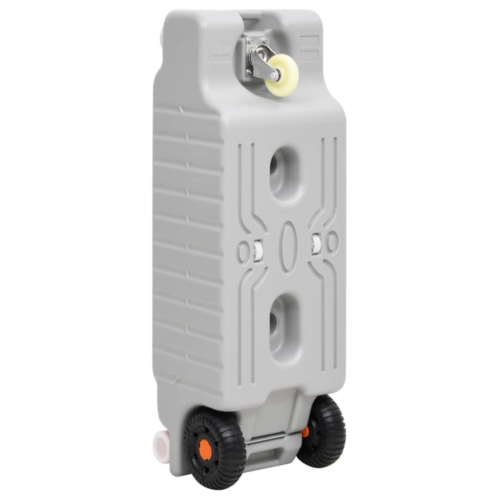 ARKEM Camping-Wassertank mit Rollen 75 L Grau Abwassertank Wohnmobil