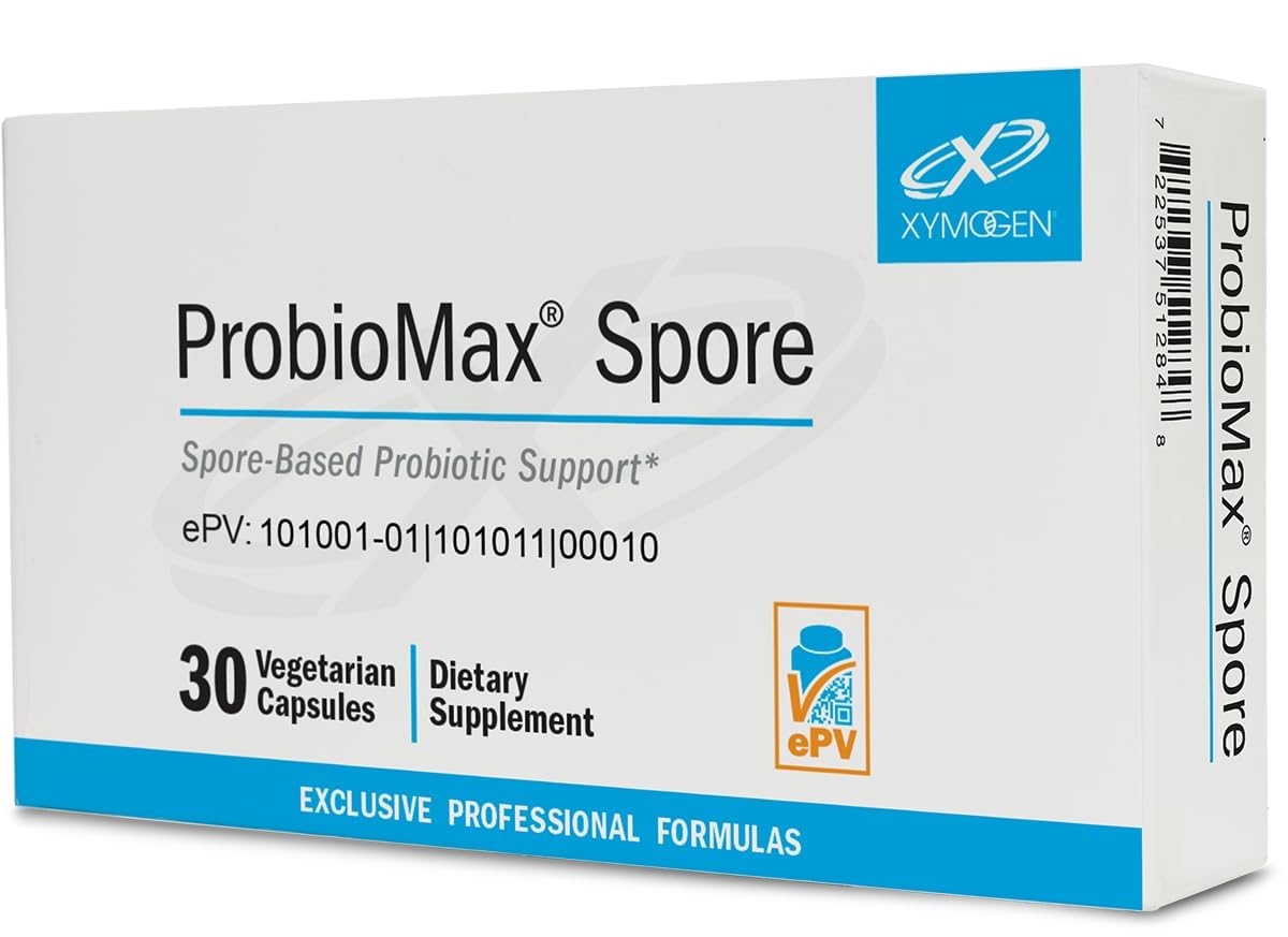 XYMOGEN ProbioMax Spore, 30 Capsules