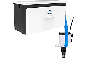 Small and Quiet Aquarium Filter Box for Optimal Aquarium Filtration and Oxygenation