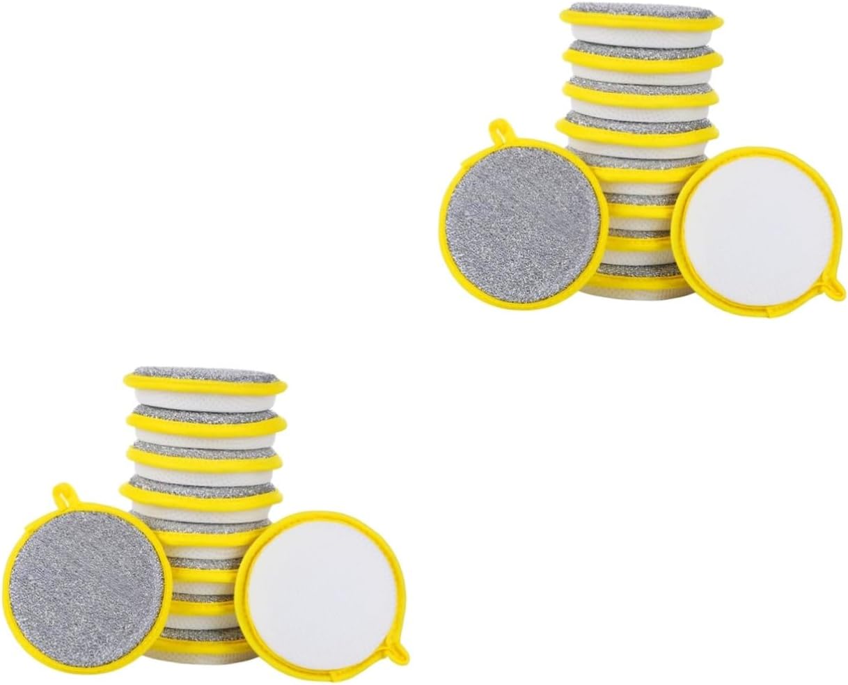 Amosfun 40pcs Dish Washing Brush Kitchen Sponges for Washing Dishes Household Cleaning Sponges