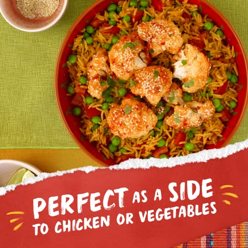 Tilda Ready To Heat Peri Peri Steamed Rice, Convenient Microwaveable Rice, 8.5 Ounce Pouch (Pack Of 6) #TOP2