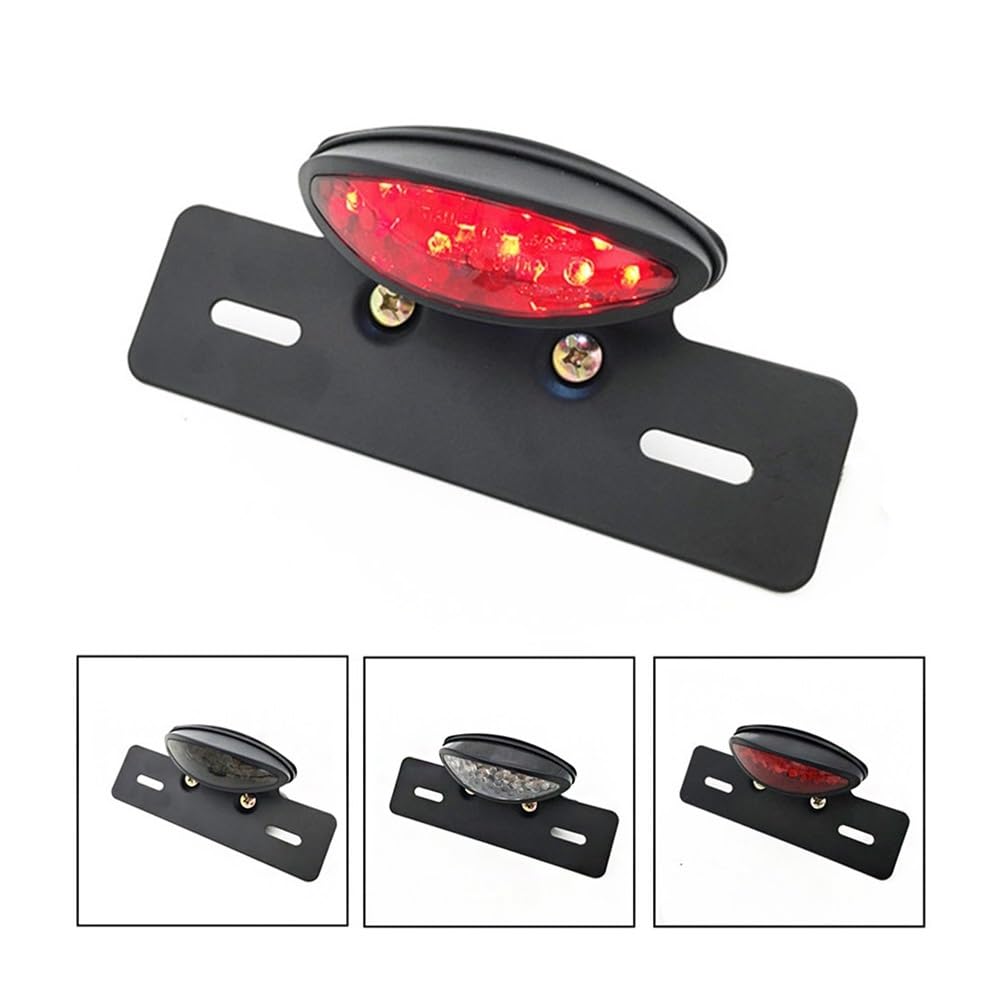 Fanale posteriore Luce Posteriore A LED Per Moto, Luce Di Stop, Luce Targa, Luce Freno Posteriore Per ATV, Luce Freno, Luce Di Segnalazione