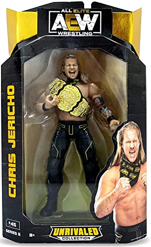 All Elite Wrestling Articulated Figure - Unrivaled Collection S6 - Chris Jericho #45 (6.5 inch) All Elite Wrestling Articulated Figure - Unrivaled Collection S6 - Chris Jericho #45 (6.5 inch)