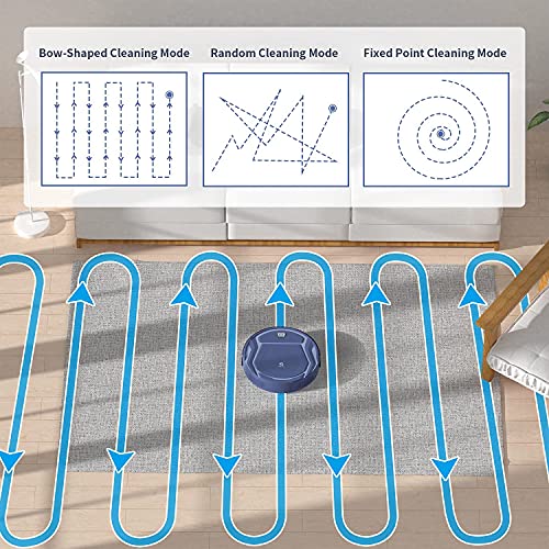 OKP-K2-Robot-Aspirador-2100-Pa-Superfino-y-Silencioso-Aspiradora-Robot-AppAlexaGoogle-Ideal-para-Pelo-de-Animales-Suelos-Duros-y-Alf-ombras