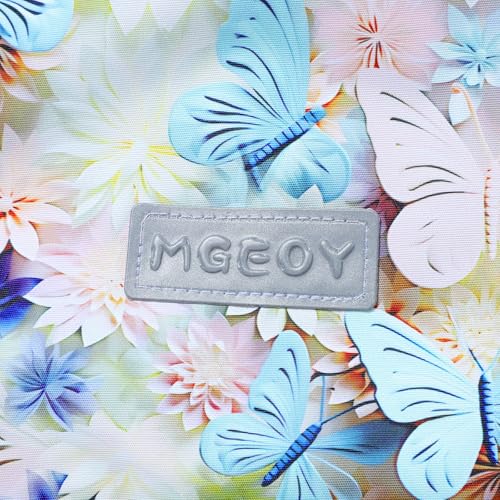 Image of MGEOY Boys Girls Rain Jacket Lightweight Waterproof Hooded Fleece Lined Raincoat Windbreakers for Kids