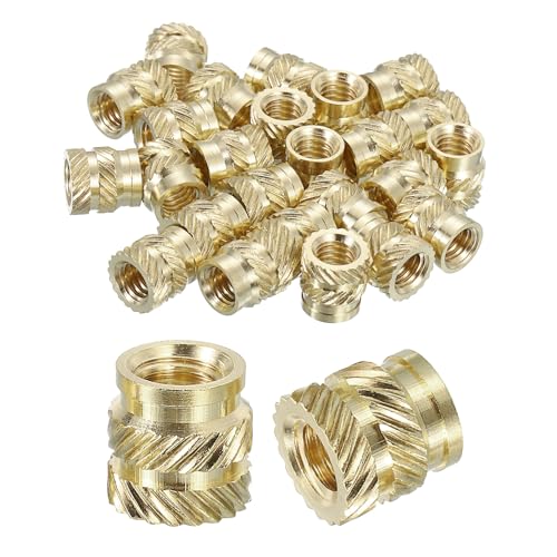 Insert fileté M6 en laiton premium pour assemblages mécaniques précis
