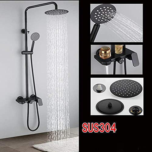 Kits de douche en acier inoxydable 304 durable de LUNEZY