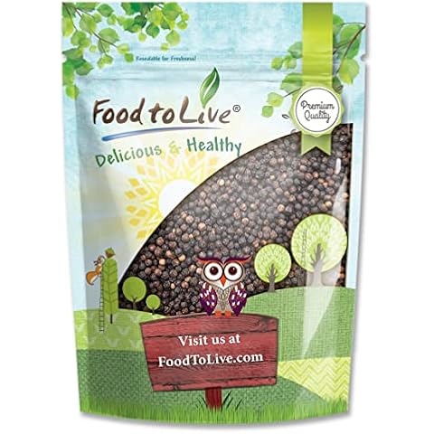 Food to Live Whole Black Pepper, 2 Pounds Cover