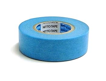 【7280】海外　マステ　3/5/10m巻き売り　貝殻青マスキングテープ CAINZ-DASH】日東電工 シーリング用マスキングテープ NO