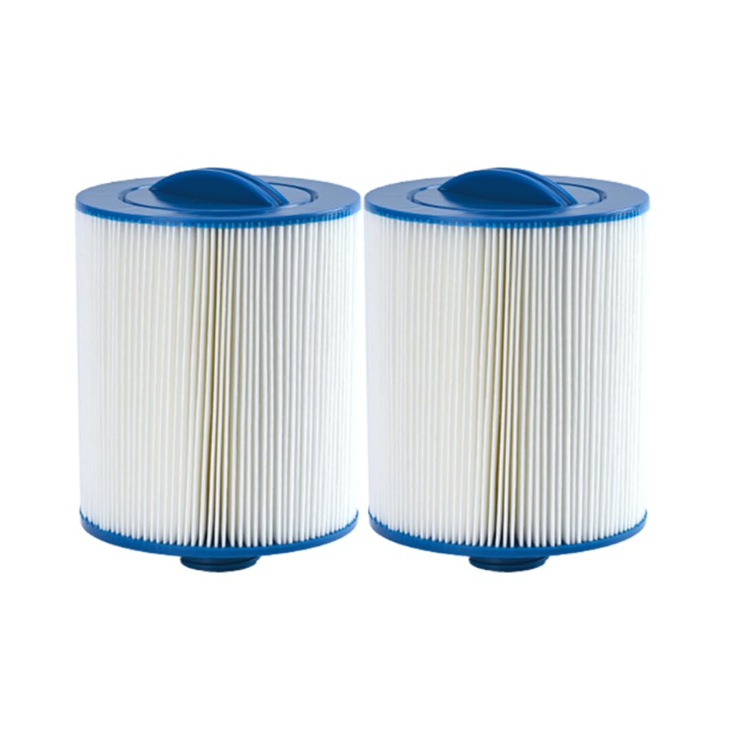 Malaka Spa Filter Compatible with PWW50P3 6CH-940 FC-0359 1-1/2'' SAE/Coarse Thread φ6x8 '' Hot tub Filter Cartridge (NOT PWW50P4 NOT MPT/Fine Thread), 2-Pack