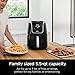 Ninja AF161 Max XL Air Fryer that Cooks, Crisps, Roasts, Bakes, Reheats and Dehydrates, with 5.5 Quart Capacity, and a High Gloss Finish, Grey