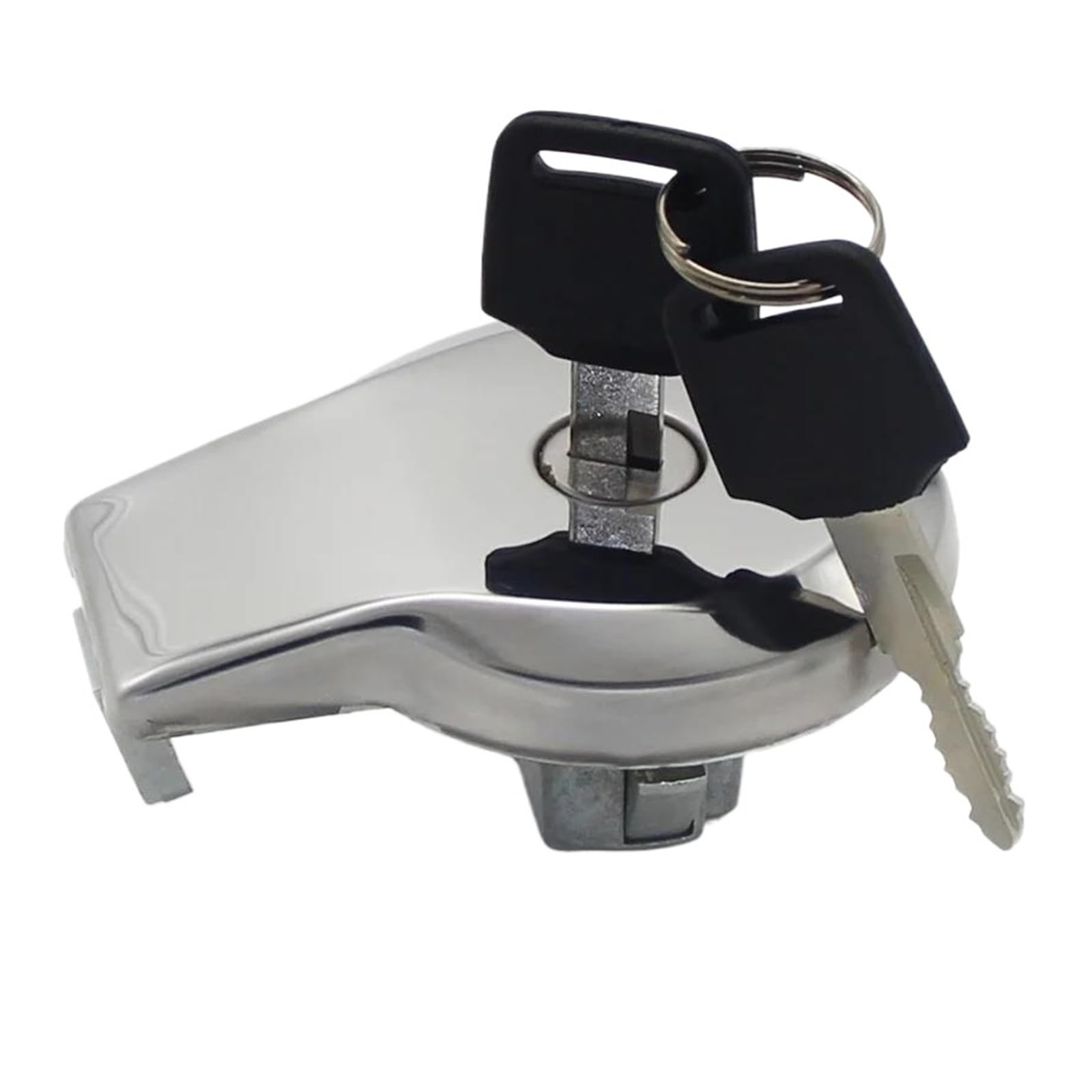 Tapón De Depósito Combustible con Cerradura Y Llaves (Aluminio) para Motocicletas para Yam&AHA XS400 XJ550 XJ650 XJ700 XJ750 XJ1100 SR250G SR185H