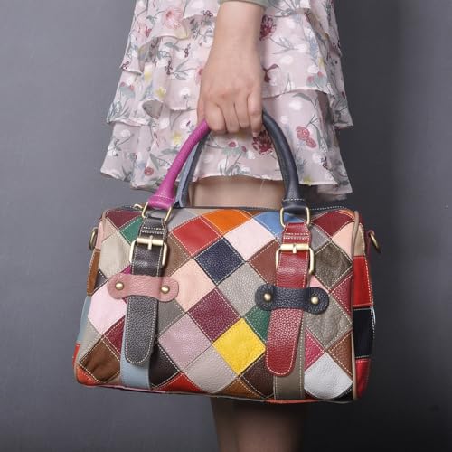 Bolso Tote de Cuero Genuino para Mujer miniatura 3