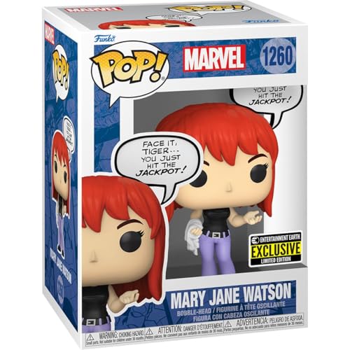 Funko Pop Mary Jane Watson de Spider-Man el regalo ideal de vinilo con protector de caja 5