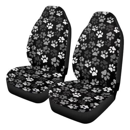 Housse de siège avant auto patte de chien 52x138 cm lavable pour berline