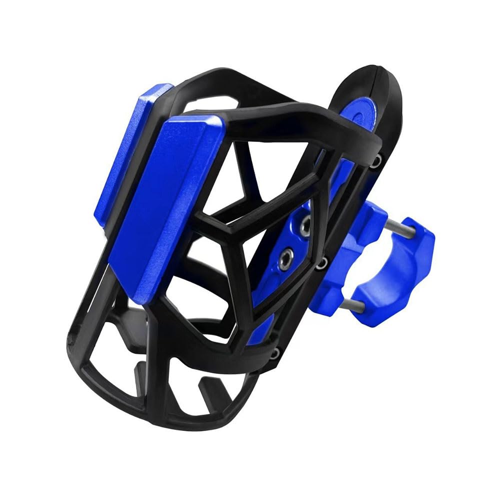 yinjieEUR Motorbike Drinks Holder for XADV X ADV 750 X ADV, Handlebar Mount Water Bottle Cage, Clamp-On Beverage Cup Bracket Rack Motorcycling Accessory,Blue