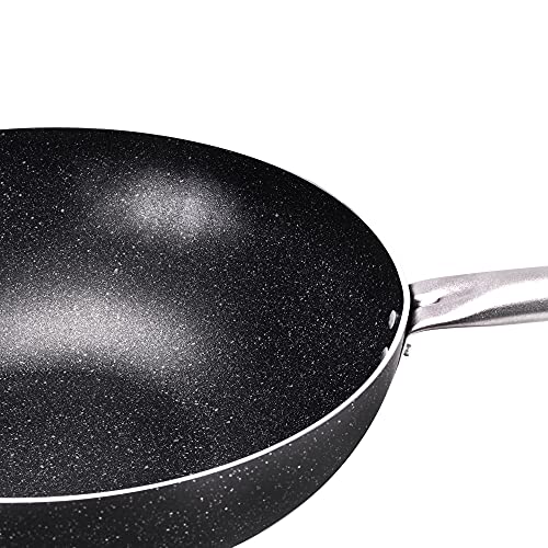 Moneta Etnea Pro Wok 30 cm con Mango de Acero miniatura 3