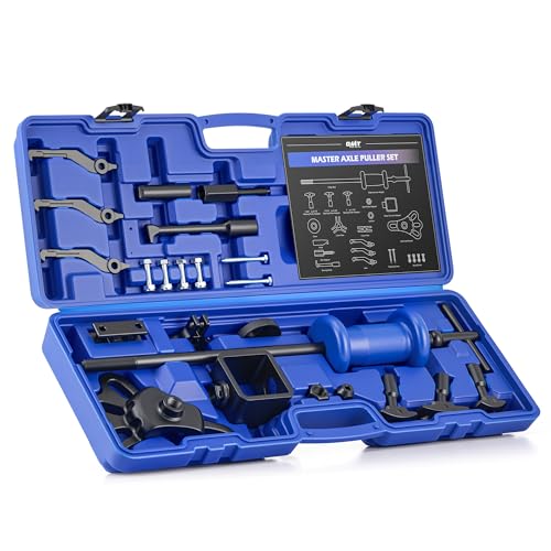OMT 22pc Slide Hammer Puller Set, Axle Bearing Hub & Seal Remover Kit