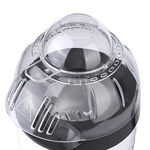 Máquina de Fazer Pipoca Elétrica Pipoca de Ar Com Tampa Grande 1 Minuto de Fabricação Rápida Sabores