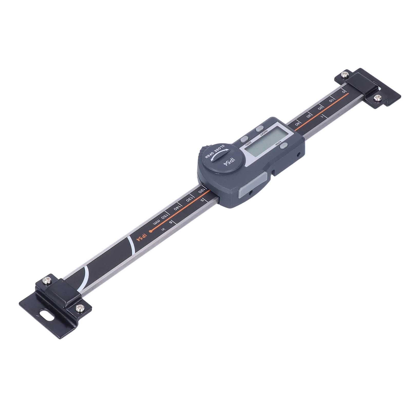Aramox Escala Lineal Digital Calibre Vernier de Acero Inoxidable IP54 Pantalla LCD Resolución de 0,01 Mm Restablecimiento a Cero Retención de Datos para Mecanizado Ensamblaje Medición de Bricolaje