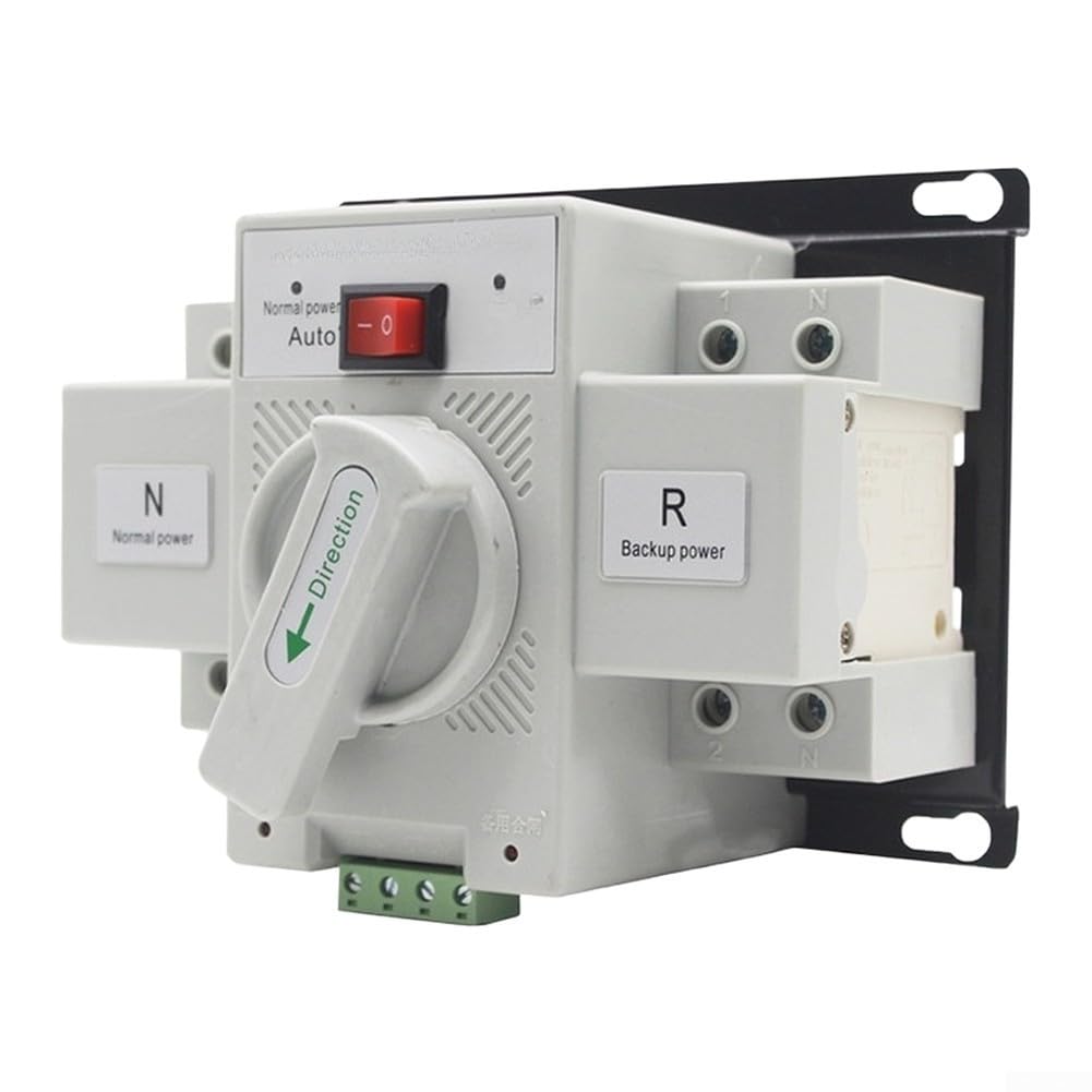 per interruttore Trasferimento 2P 63A 220V per interruttore | ABS , transizione seamless, per generatori domestici e backup emergenza