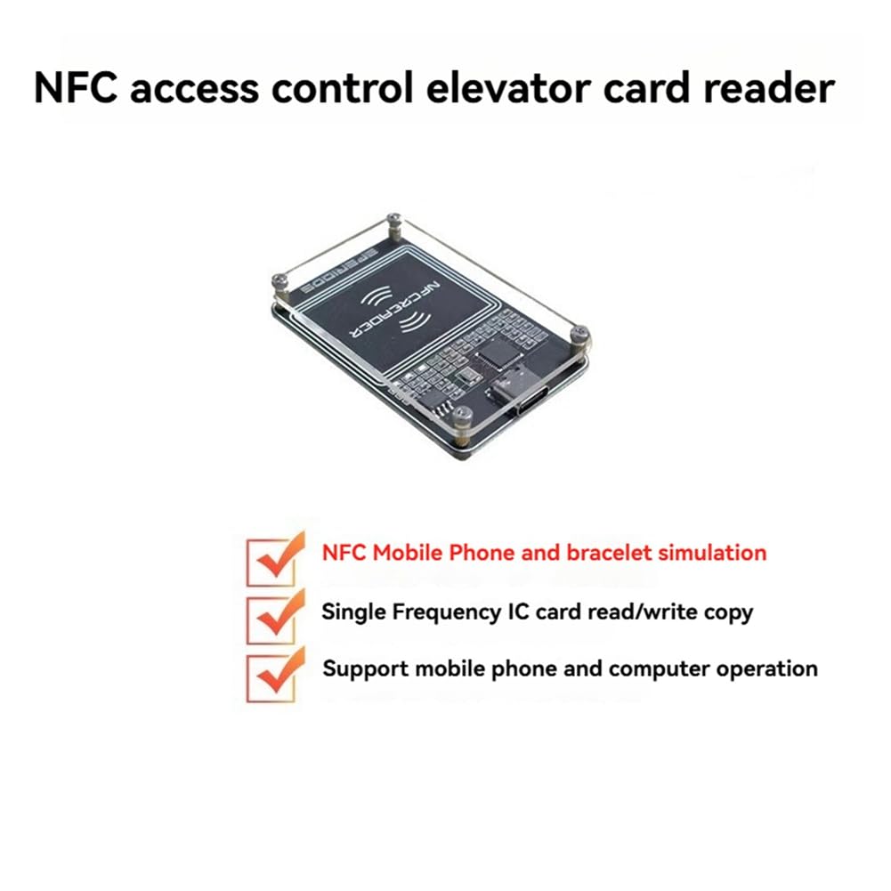 RFID 13,56 MHz PCR532 CUID IC-Kartenleser Wirter NFC RFID-Funkmodul mit Typ-C-Schnittstelle