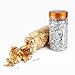 ewtshop® Blattgold-Flocken in Silber und Gold, je 3g, Vergoldungsflocken Imitat