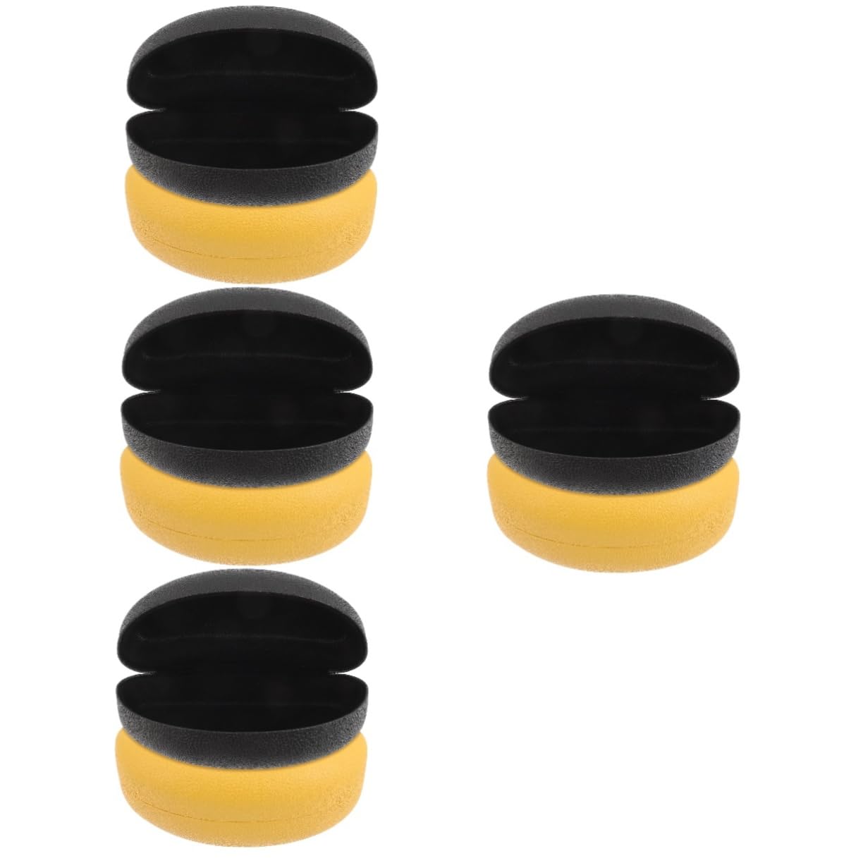 GALPADA 8pezzi Custodia Rigida Per Occhiali Da Sole Pelle Da Protezione Antiscivolo e Design Elegante
