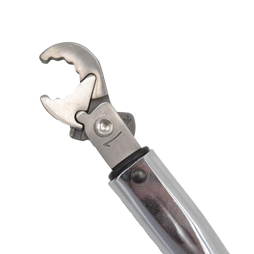 3S SuperSamaStore TWR-022 Drehmomentschlüssel mit Ratsche 22 mm für Klimaanschlüsse 3/8 Zoll – Drehmoment 42 Nm – kompatibel mit R32 R22 R410 R407 R134 – mit Etui