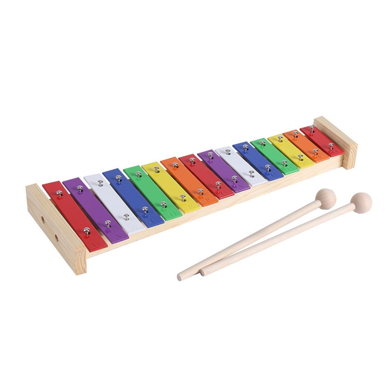 xilofono Strumento Musicale A Percussione Xilofono Battuto A Mano Con Piastra In Alluminio A 15 Toni
