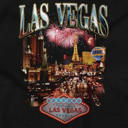 Las Vegas Nevada Casino Fireworks Toddler Baby Graphic T Shirt2