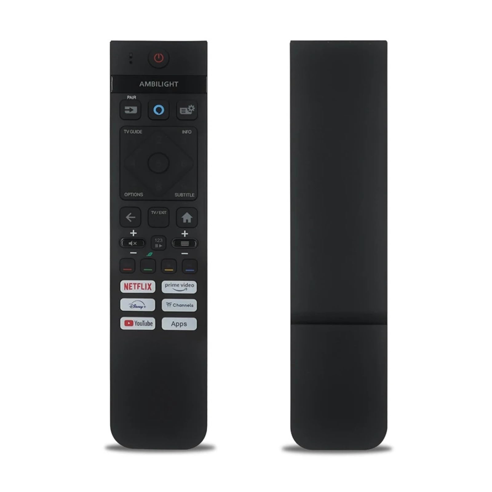 1pcs 398GM10BEPHNE000SY TV Voice Remote For 55PUS8009/05 55PUS8009/12 OLED (w/Silicone Case)(IR(no voice))