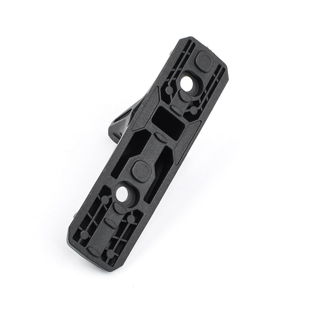 Tactical Mlok LINK Anchor Polymer HandStop Vorderer Griff mit Kabelmanagement für MLOK Rail Handschutz System (Schwarz)