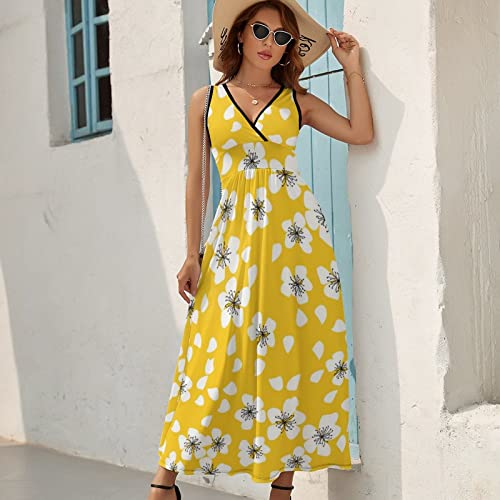 Robe évasée à fleurs fini les complexes avec sa coupe fluide