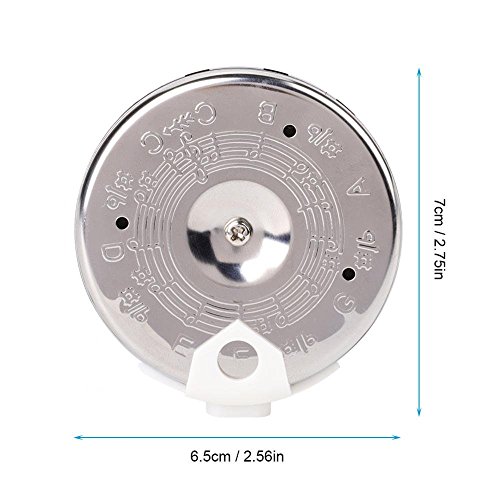 13 Tone Pitch Pipe Tuner, Sensitive 13 Pitch Pipe Chromatic Tuner For Guitar Bass Violin Ukulele Chromatic Tuning #TOP3