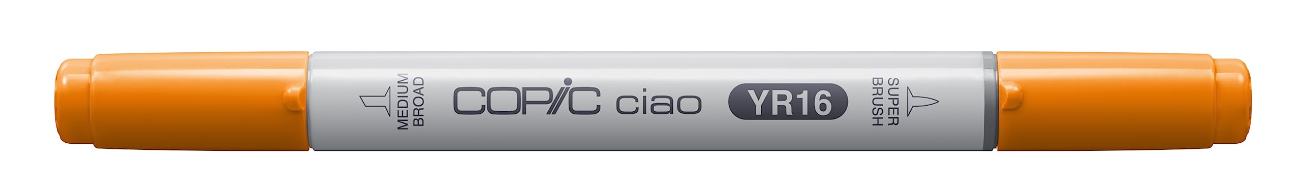 COPIC Ciao Coloured Marker Pen - (YR-16) Apricot, For Art & Crafts, Colouring, Graphics, Highlighter, Design, Anime, Professional & Beginners, Art Supplies & Colouring Books