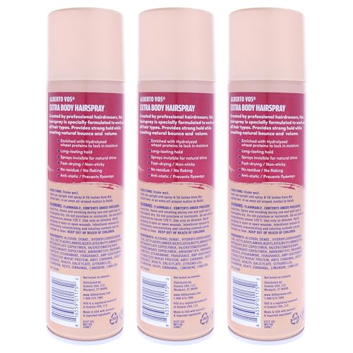 Spray para cabello Alberto VO5 Crystal Clear 8.5 oz x3 miniatura 2